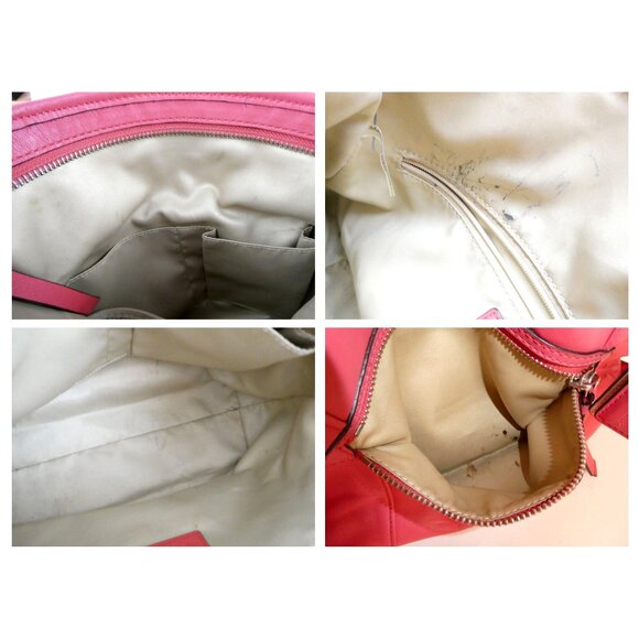 Coach Daisy Mia Coral Leather Shoulder Bag Crossbody Purse F23901 - Picture 10 of 16